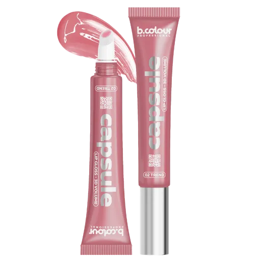 Lip gloss with 3D mirror effect / 02 Trend, 12 ml