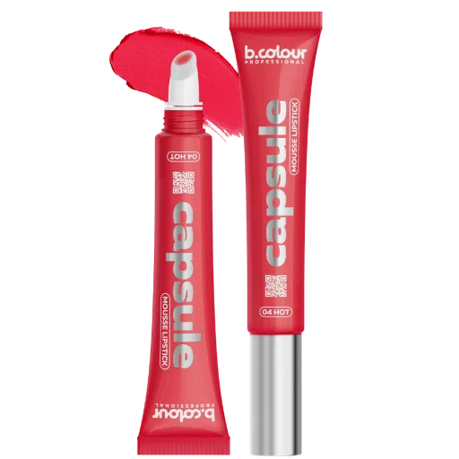 Hydrating mousse lipstick / 04 Hot, 12 ml